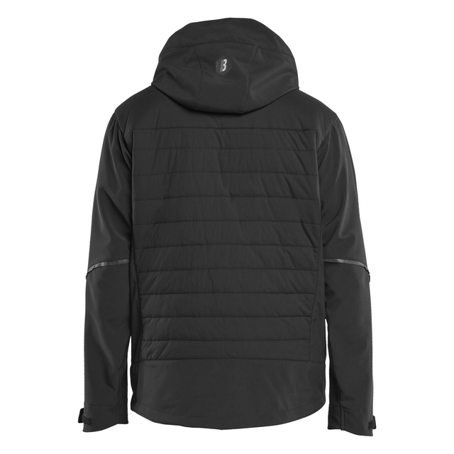 HYBRIDJACKA SVART/SVART XXL